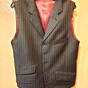 Men's very rare ticket pocket vest